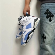 [Top Version] Jordan/Jordan aj6 North Carolina Blue Men Women Basketball Shoes Sports Shoes