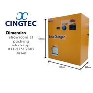 mesin tukar token- pintu belakang /coin Token changer-back door(build in partition)CC-102Scingtec