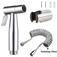 304 Stainless Steel Handheld Bidet Set with Bidet Sprayer Bidet Hose Bidet Stand Toilet Bidet Spraye