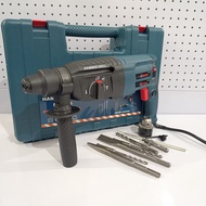 BOSCH Mesin Bor / Bobok Beton Bonchi GBH 2-26 DRE Rotary Hammer - 3 Fungsi - BOR+ 6 MATA+BOX