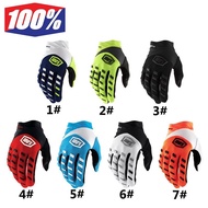 100% Motocross Resistance Racing Gloves MTB BMX Bicycle Motorcycle Full Touch Screen