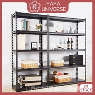 【In stock】Multi-layer stainless steel metal rack Metal Boltless Storage Rack for HDB Bomb Shelter Store Room 42JY
