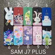 Soft CASE For SAMSUNG J7 PLUS /J7+ J7PLUS Character Print Children SOFTCASE SOFTSELL Silicone COVER CASING