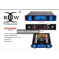 ORIGINAL Power RDW 4 channel RDW NR10004MK3 Original RDW NR 10004 MK3