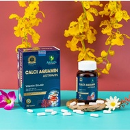 [Functional supplement] Calcium supplement pills to prevent osteoporosis Calcium Aquamin + D3 + K2 (