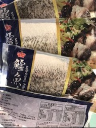 【現貨/預購】皇冠牌＊鱸魚片(商品規格：350G/1片)。