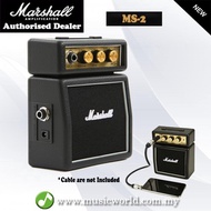 Marshall MS2 Mini Guitar Amplifier Palm Portable Speaker