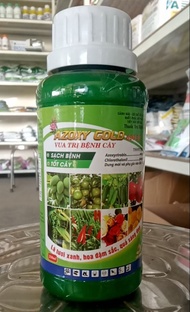AZOXY GOLD 600SC chai 240mlTrừ Phấn Trắng Rỉ Sắt Thán Thư Vàng Lá Đốm Lá Đen Thân Khô Cành. Nấm Sung