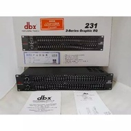 Equalizer DBX 231 2x31channel Equalizer DBX 231 New 2 X 31 band