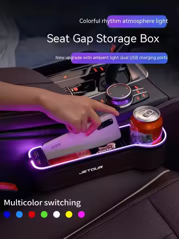 For Chery Jetour X70 X70SM X90 X95 DASHING i-DM T2 T3 Car 7 Colors Seat Gap Crevice Slot Storage Box