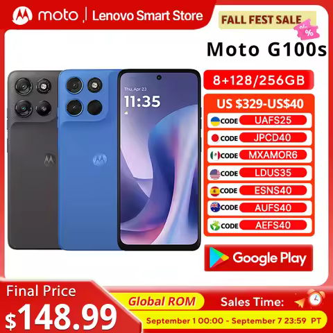 Global ROM Motorola Moto G100s 5G SmartPhone 6.72-inch FHD+ 120Hz Eye Protection LCD Screen 7000mAh 