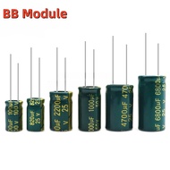 Aluminum Capacitor 6.3V 10V 16V 25V 35V 63V 100V 250V 450V 10UF 330UF 470UF 680UF 820UF 1500UF 4700U