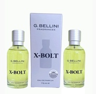 UK.Mirravon G.BELLINI for Men Eau De Toilette2X 75 ml Valentine day anniversary birthday Gift EDT Ne