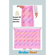 (2.5|3.0 Meter X 36 Inch) Sampin Tenun 3D Exclusive |