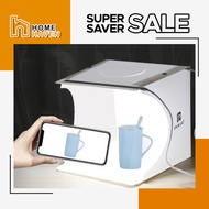 HOME HAVEN PULUZ 20cm 2 LED Light Photo Lighting Studio Shooting Tent Box Kit Portable