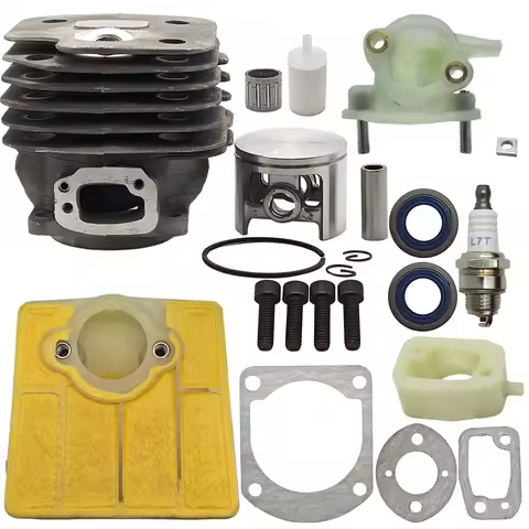 BIG BORE 52MM Cylinder Piston Screws Kit For HUSQVARNA 61 268 272 272XP Chainsaw with Mount Screw Pi