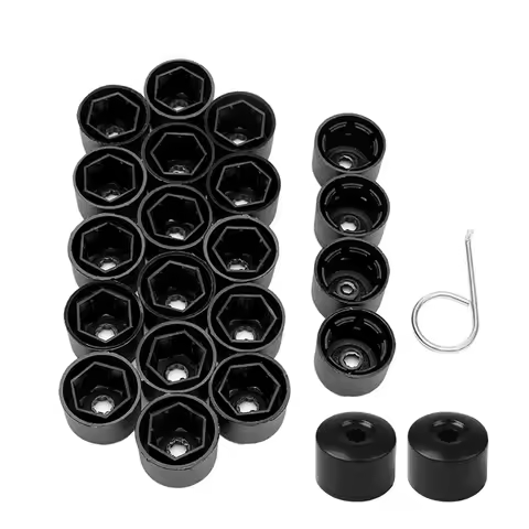 Car Wheel Tire Lug Nut Bolt Cover Cap for VW Scirocco Tiguan Golf MK7 GTI Passat B5 Skoda Hub Rims S