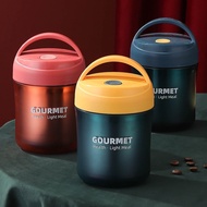 Gourmet 304 Stainless Steel Container Baby Thermos Soup 500ML Portable Vacuum Flask with Spoon / 汤壶宝