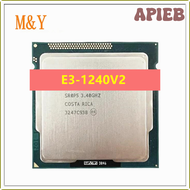 APIEB Xeon E3 V2 1240ประมวลผล3.40GHz 8M แคช SR0P5 LGA 1155 E3-1240V 2 CPU สนับสนุนเมนบอร์ด H61 B75 MNAER