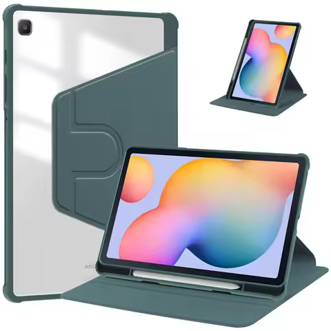 For Samsung Galaxy Tab S6 Lite 10.4 2024 SM-P620 Rotating With Pencil Holder Cover For Tab S6 Lite 1