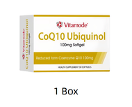 Vitamode CoQ10 Ubiquinol Supplement | Membantu Menyokong Kesihatan Jantung Kardiovaskular |Halal KKM