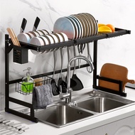 ORANGE Rak Piring 3 Susun - Rak Pengering Piring Dish Drainer - Rak Dapur Rak Piring Susun Minimalis