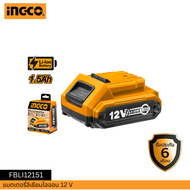 INGCO แบตเตอรี่ลิเธียมไอออน 12 V FBLI12151