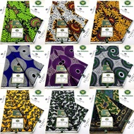 (5 Yard) African Wax Cotton Ankara Fabric - Traditional Tribal Print