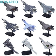 BERNARDO Fighter Aircraft Toy, Diecast with Light Sound Aviao Plane Model, Cake Topper Collection F1