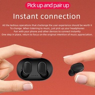 A6S/E6S/E7s Earbuds Bluetooth Tws Wireless Earphone With 10m Range And 4 Hours Playback In Green Bla