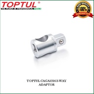 TOPTUL CAGA1208 3-WAY ADAPTOR 3/8"(F)x1/4"(M)x8.8MM