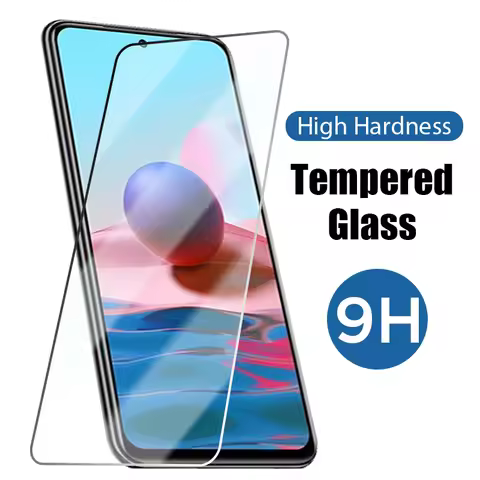 9H Screen Protector for Redmi Note 10 Pro Note 9 8 7 Pro 9S 9T 8T Tempered Glass for Xiaomi Redmi 9