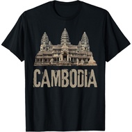 Cambodia Angkor Wat Khmer Historical Temple T-Shirt