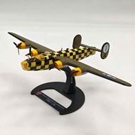 RV-model 1/144 World War II US Army B-24D Liberator Heavy Bomber Alloy Airplane Plastic Sealing mode