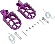 CHANGCHENG Electric Dirt Bike Foot Pegs for 79 Bike,CNC 6061 Aluminum Foot Rest Pedals Footpegs for 