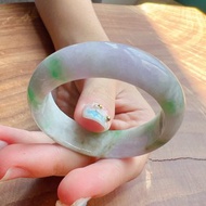 春帶彩翡翠手鐲 | 13圍 | 天然緬甸玉A貨翡翠 | 送禮