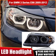 Car Styling for BMW 3 Series E90  320i 318i 325i LED Headlights 2006 07 08-2012 LED Lens Double Beam