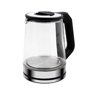 Weidu Fashion【Fast Delivery】2000W Glass Electric Kettle With Automatic Shut Off 2.3L Large Capacity Fast Boilling Teapot Hot Water Heater Suitable For Milk Coffee Water Tea (EU Plug)