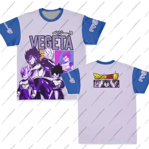 Men Kids Clothes Children Casual Japan Sportswear Tee Teenager Top Soccer 3D Printed Gift Vegeta Dra