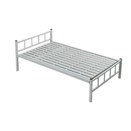 Staff Double Single Layer Heightened Thickness 1.5 Bed Foot Dormitory Bed 1.2 Dormitory Iron Bed She