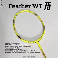 Feather Weight - Apacs badminton racket 6U/7U Heavy head