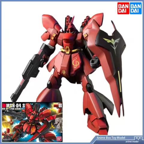 [In Stock] Bandai HG HGUC 088 1/144 Sazabi MSN-04 GUNDAM Action Assembly Model