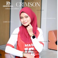 DSSARZAL Tudung Sukan Muslimah XS-L Cotton Cepat Kering Serap Peluh Selesa Dipakai