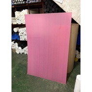 4 pcs Impraboard PP Corrugated Pink size 5mm x 1000mm x 1580mm Strong Durable Sheet Anti-Static Pink