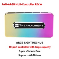 Thermalright FAN and ARGB HUB X8 5V 3PIN ARGB Case Fan HUB motherboard Sync CPU Cooler controller Ca