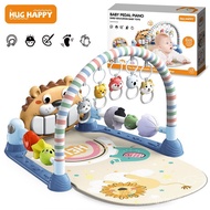 Pedal Piano Newborn Baby Toys 0-2 Years Old Fitness Rack Early Education Puzzle Male Female Baby 3-8