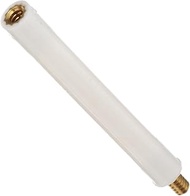 Nylon 6/6 Standoff, Brass Inserts, Stud, 2" Length x #6-32 x 1/4" Stud L