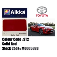 AIKKA TOYOTA 3T2 SOLID RED * 2K CAR PAINT