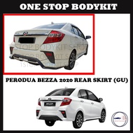 PERODUA BEZZA 2020 REAR SKIRT (GU) ABS SKIRT LIP BODYKIT