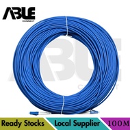 Simplex 1C LC-LC Armored Fiber 3mm SM G652D 9/125um Steel Spiral Rodent-Proof LSZH Fire-Rated LONG